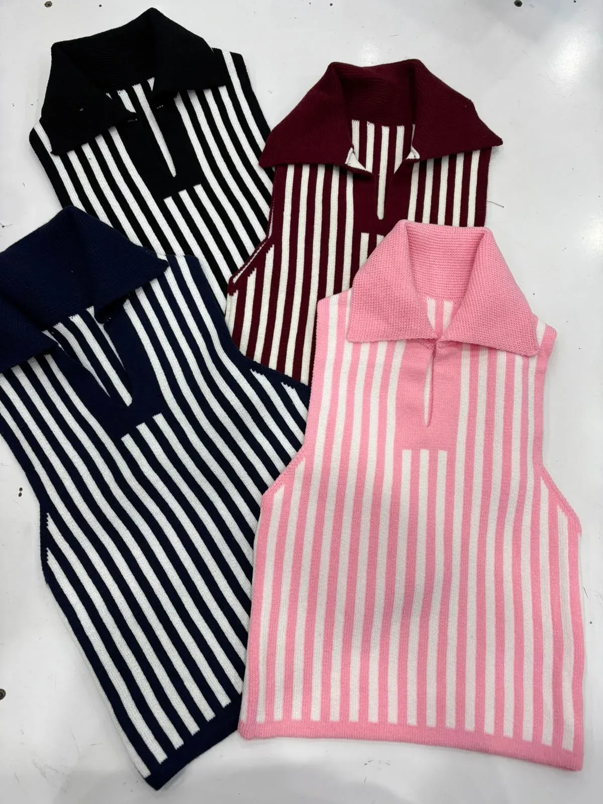 Blusa Regata Gola Polo