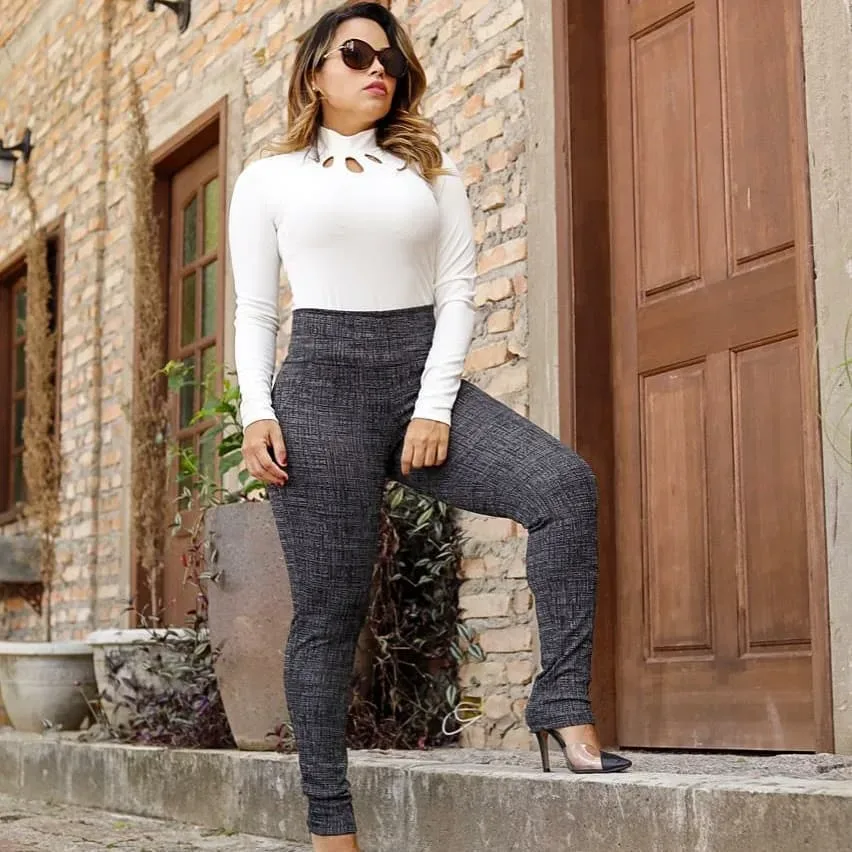 Calça Skinny Cintura Alta ✨